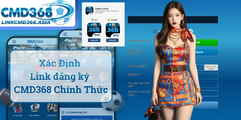 Bước Đầu Tiên: Xác Định Link đăng ký CMD368 Chính Thức